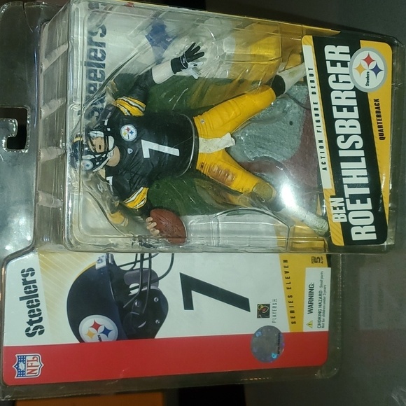 Ben Roethlisberger Pittsburgh Steelers Series 11 McFarlane Toys Figure New - Picture 2 of 5